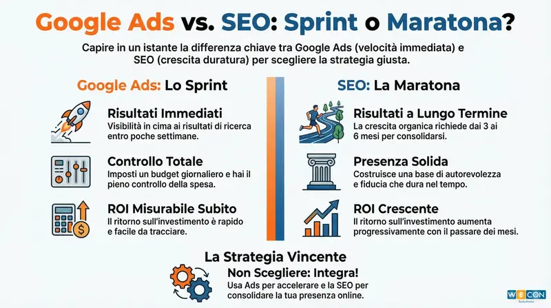 infografica seo vs ads